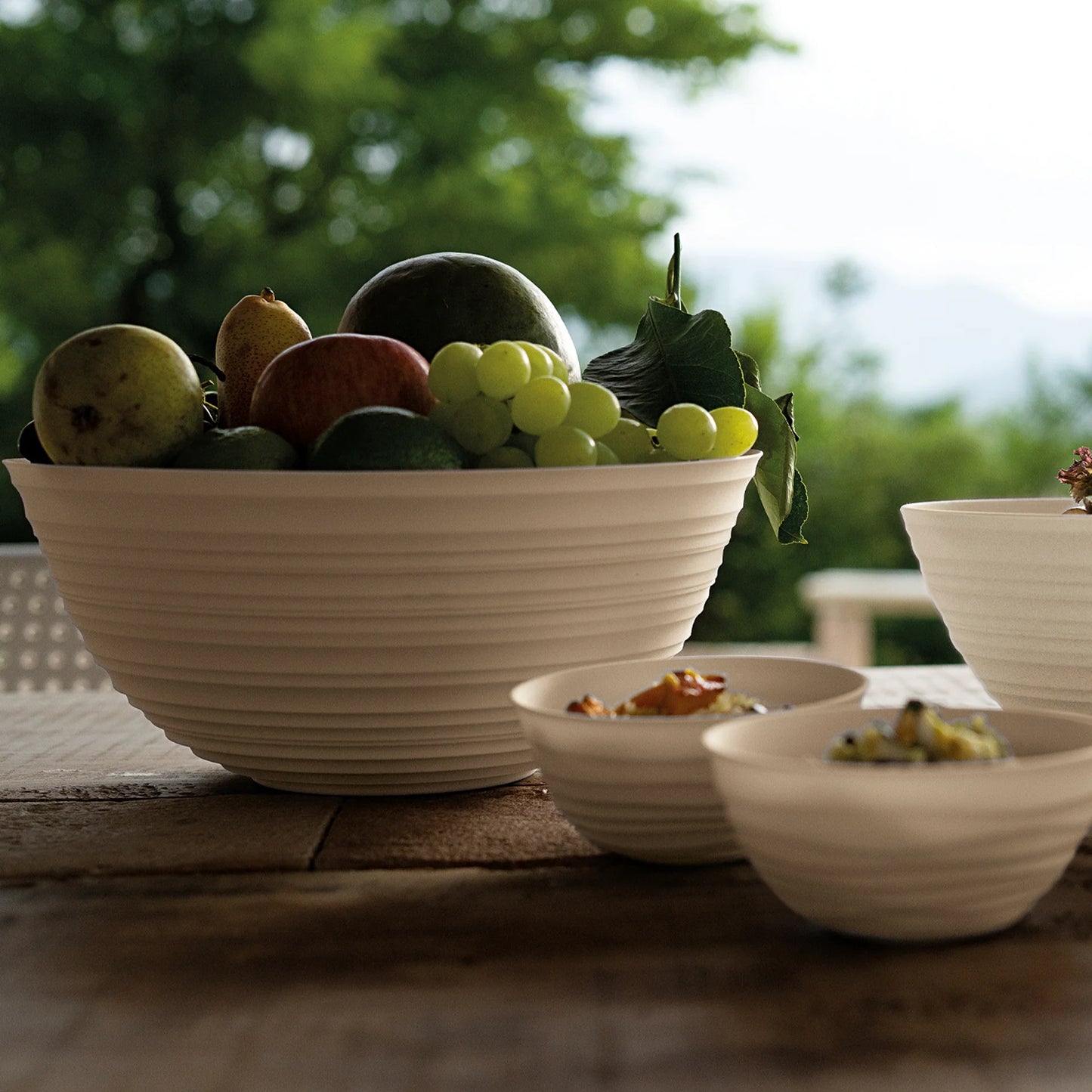 GUZZINI CONTENITORE XL TIERRA WHITE