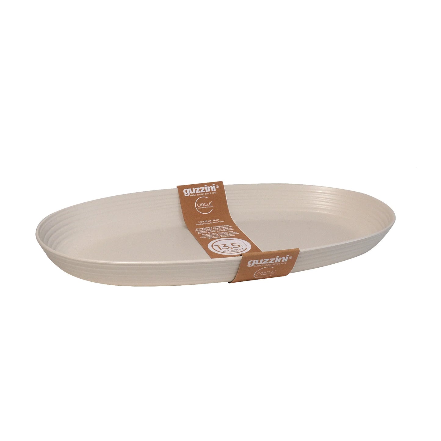 GUZZINI VASSOIO DA PORTATA TIERRA WHITE