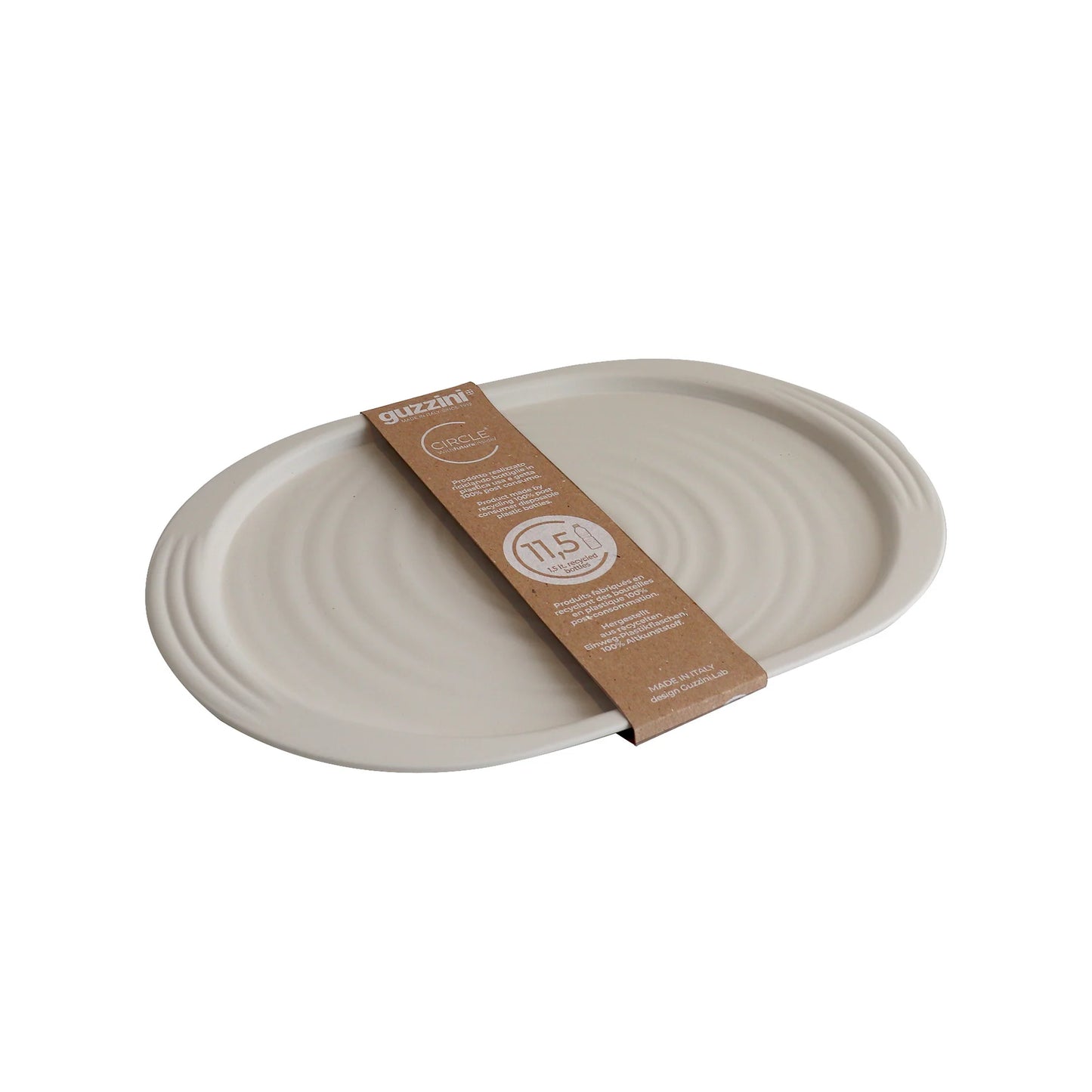 GUZZINI VASSOIO M TIERRA WHITE